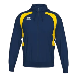 Veste à capuche Aris – Marine/Jaune