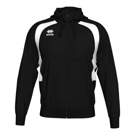 Veste à capuche Aris – Noir/Blanc