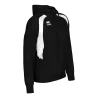 Veste à capuche Aris – Noir/Blanc