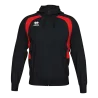 Veste à capuche Aris – Noir/Rouge