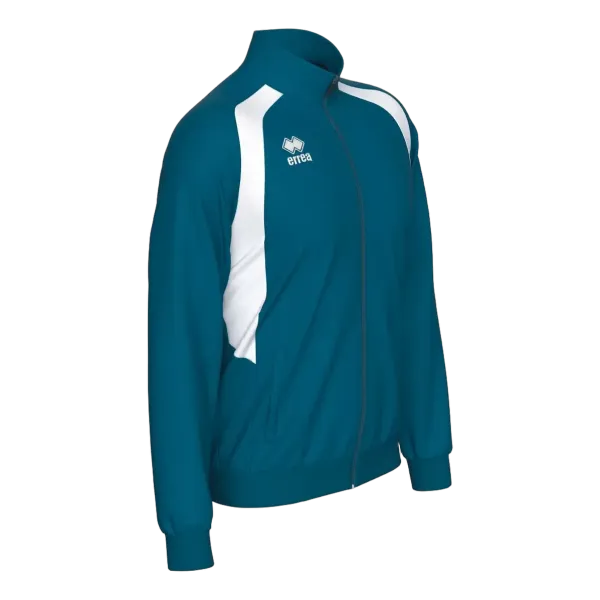 Veste Amedeo – Bleu pétrol/Blanc