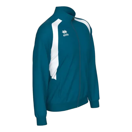 Veste Amedeo – Bleu pétrol/Blanc