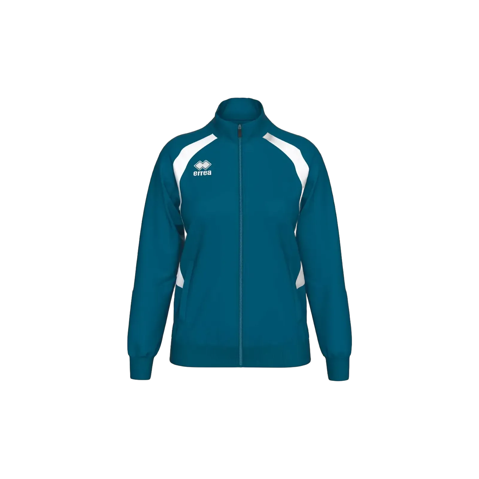 Veste Alice Femme – Bleu pétrol/Blanc