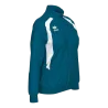 Veste Alice Femme – Bleu pétrol/Blanc
