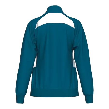 Veste Alice Femme – Bleu pétrol/Blanc