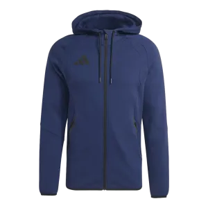 Veste à capuche Tiro Travel – Marine