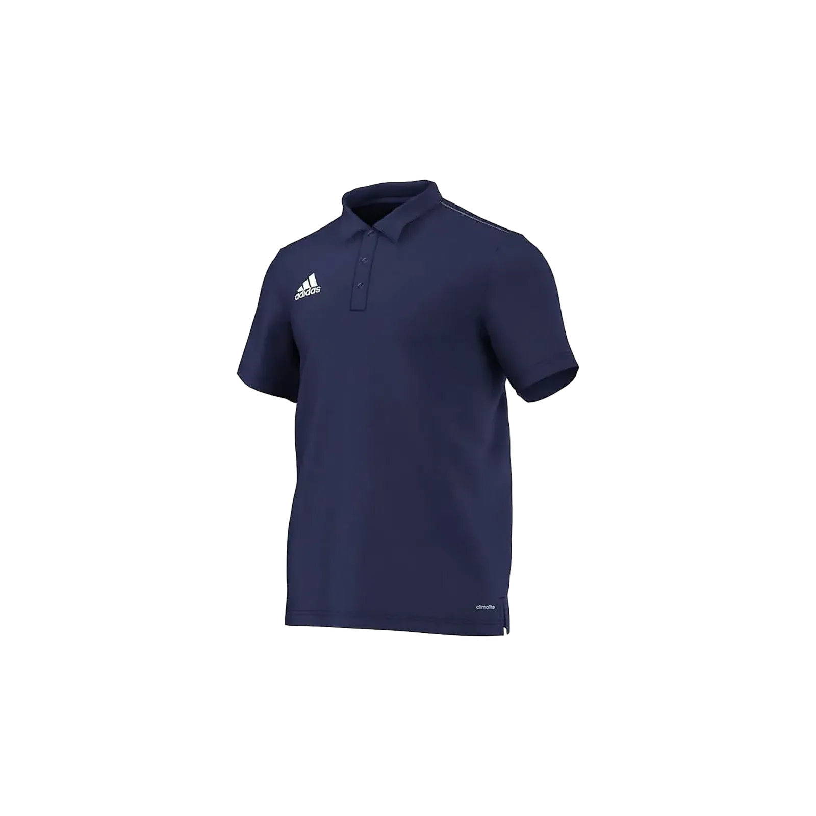 Polo Climalite Core 15 – Bleu foncé/Blanc