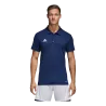 Polo Climalite Core 15 – Bleu foncé/Blanc